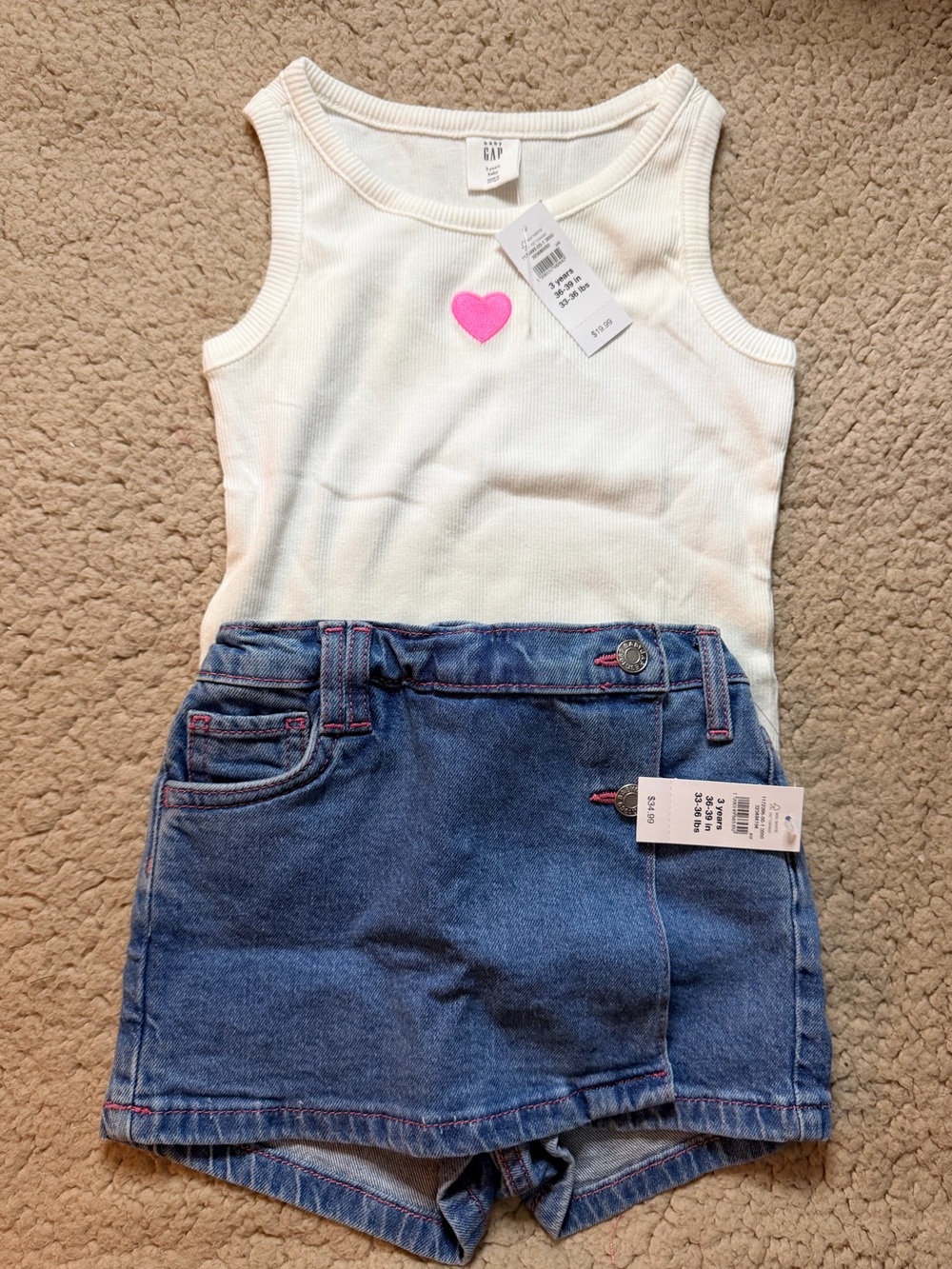 🤍New Gap Kids Two Piece Set 🤍
